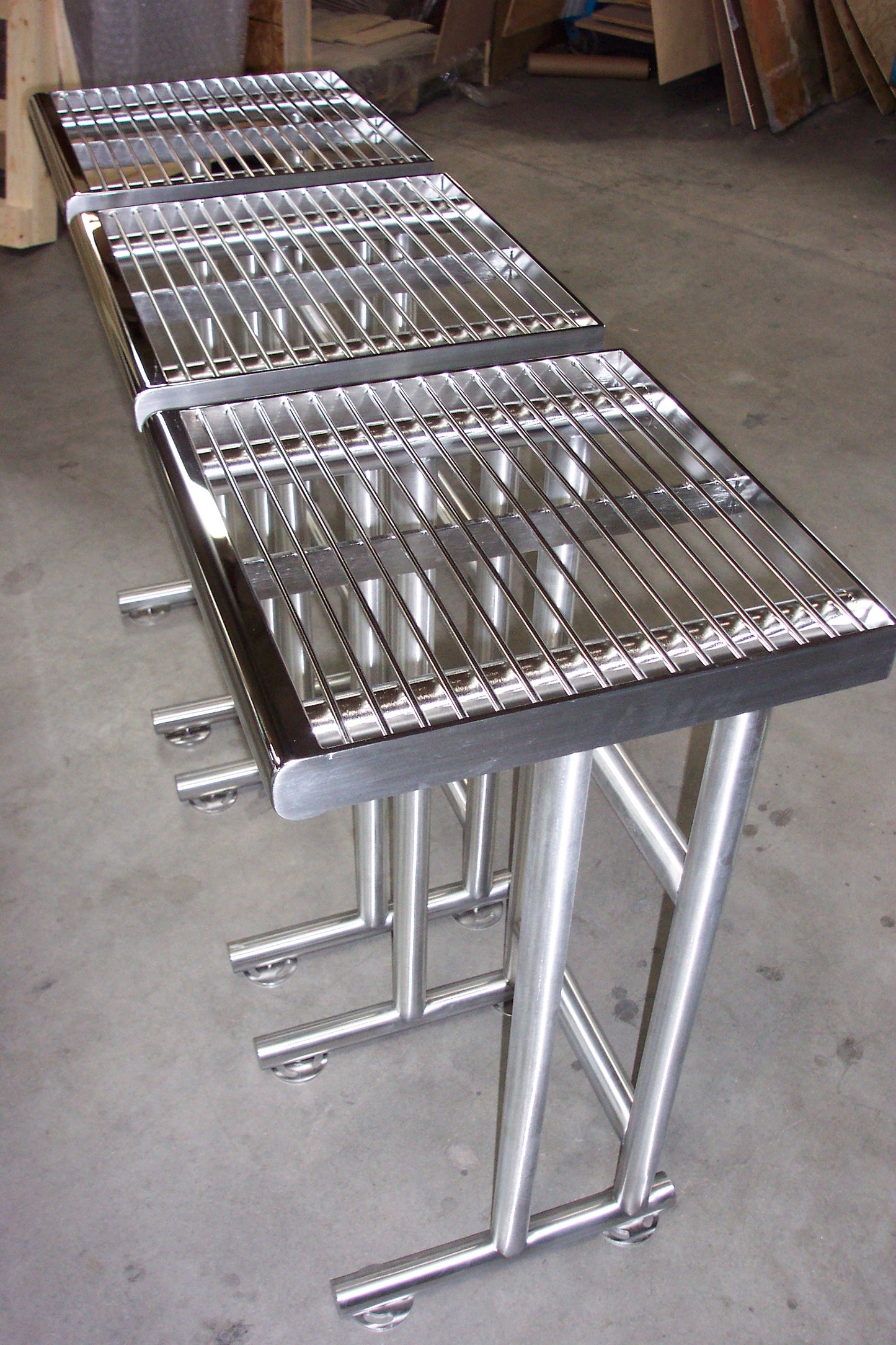 Custom Stainless Steel Tables | Benches Countertops and Furniture