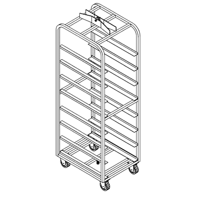 1112 RACK DAHLEN SSSGLEL 2000 15x4" 18x26"