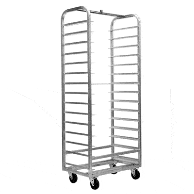 Magna Heavy Duty, Single Side Load Stainless A Lift Revent Style Oven Rack, 2.75"/21 Spacing, Item 2519