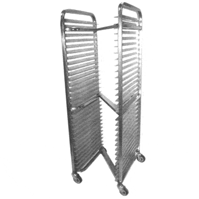 6025Z RACK SS 27 PAN N STYLE NESTING EL PC