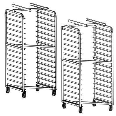 6138Z RACK BUN PAN Z HD ALSGLEL 15x4" 18x26"SC
