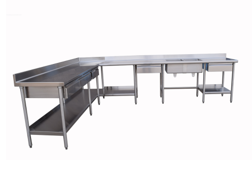 Commercial Custom Stainless Steel Sinks