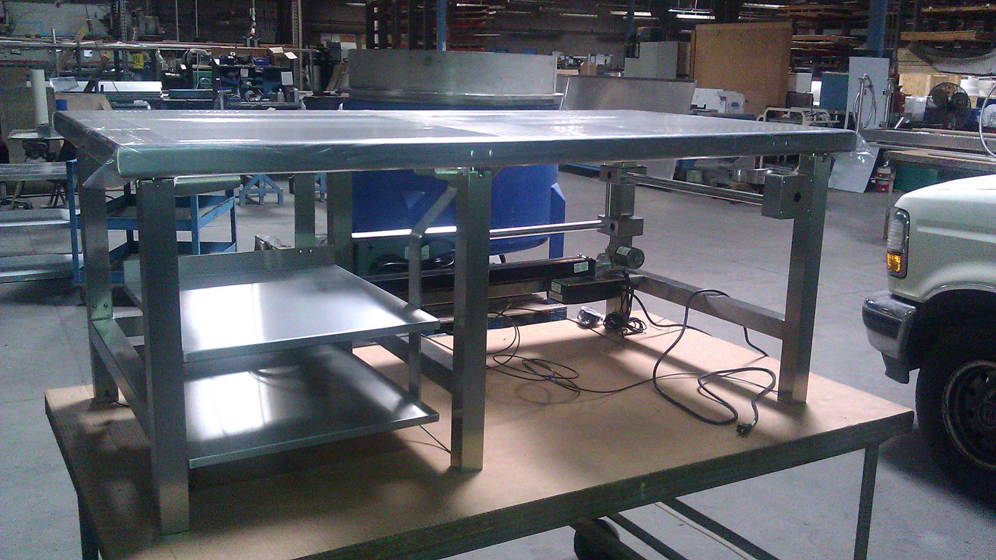 Custom Stainless Steel Tables | Benches Countertops and Furniture