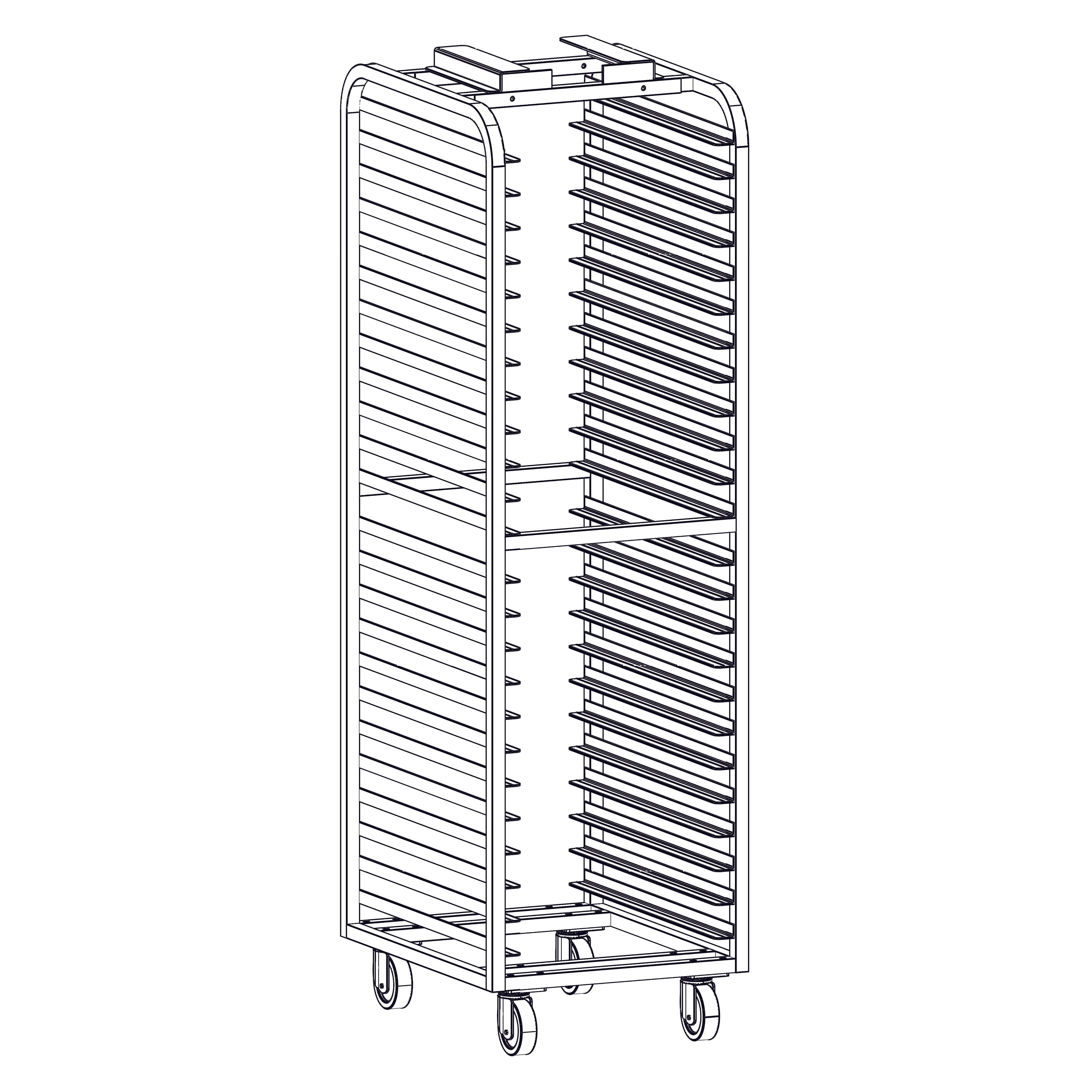Empire Single End Load Carts | Racks and Trolleys – Lynndale Stainless