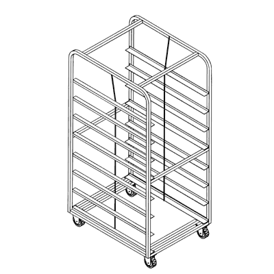 Dahlen | Gemini Double Platform Carts | Racks and Trolleys – Lynndale ...