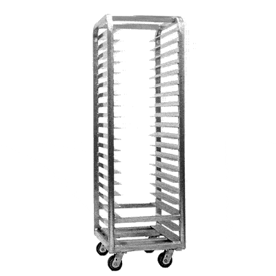 2234_M RACK AL 20 PAN INDUSTRIAL DUTY SGL EL PC