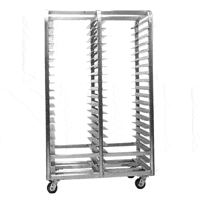 6096D_M RACK AL 18 PAN INDUSTRIAL DUTY DBL EL PC
