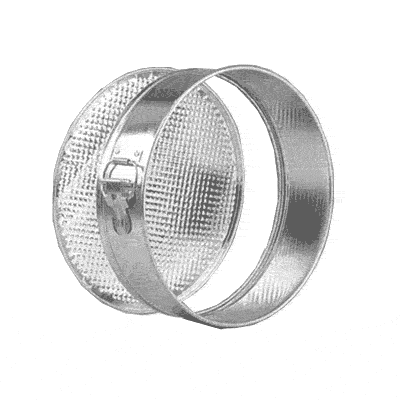 Springform Cake Pan, Hard Aluminum, Dimensions: Top-In 8", Depth 2.75", Un-coated - Item 38313