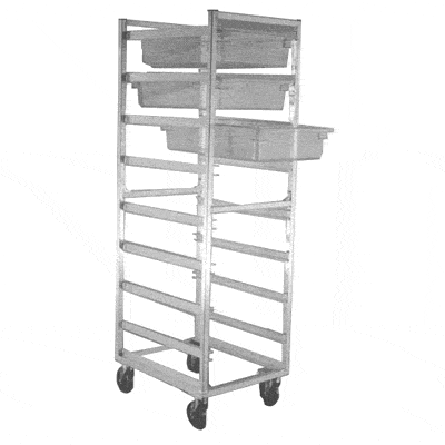 38580 RACK POLY BOX HD 8x7.5"  END LOAD PC