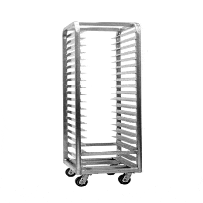4131_M RACK AL 40 PAN INDUSTRIAL DUTY DBL SL PC