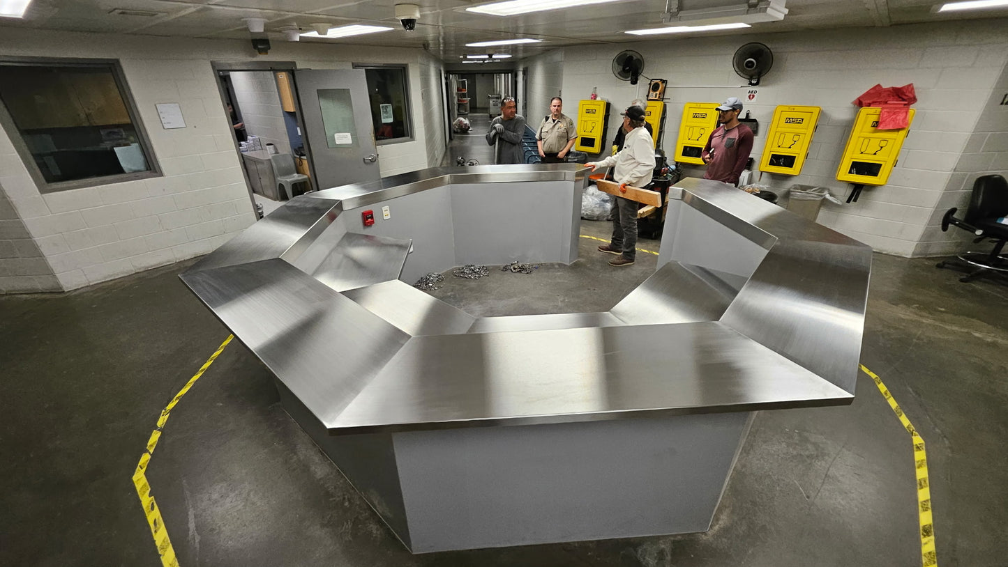 Custom Stainless Steel Tables | Benches Countertops and Furniture
