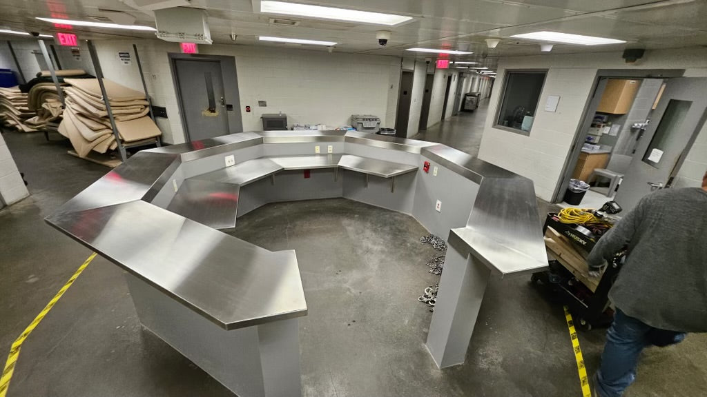 Custom Octagonal Correctional Officer Station